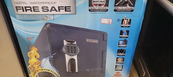 First Alert 2.1 Cubic Feet Digital Ready-Seal Waterproof Fire Resistant Safe - Image 5