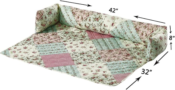 Brilliant Sunshine Quilted, Slip Resistant, Washable Couch Protector with Removable Bolster Cushions, Furniture Cover for Pets - Image 2