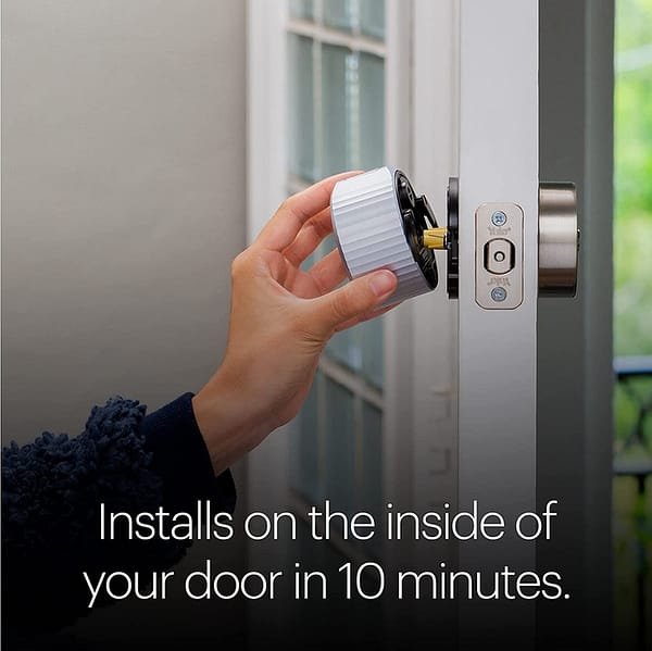 August Wi-Fi, (4th Generation) Smart Lock – Fits Your Existing Deadbolt in Minutes, Matte Black - Image 17