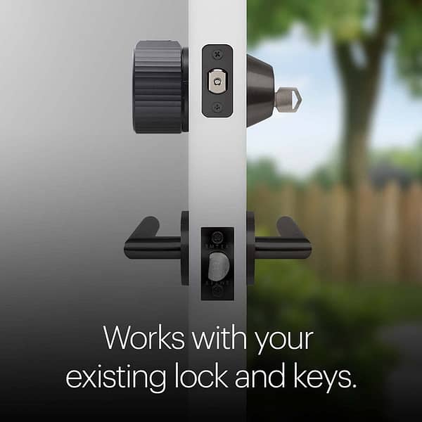 August Wi-Fi, (4th Generation) Smart Lock – Fits Your Existing Deadbolt in Minutes, Matte Black - Image 11