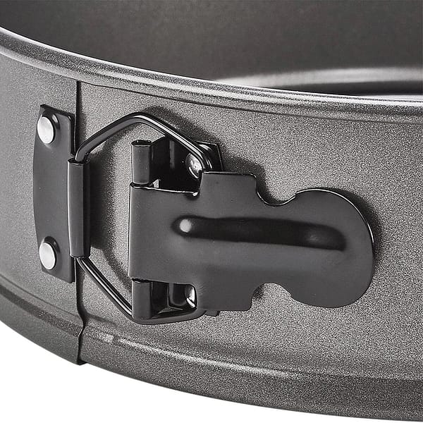 Good Cook Premium Leak-Proof 3 Piece Springform Pan Set Nonstick Bakeware, 3 Pack, Gray - Image 2