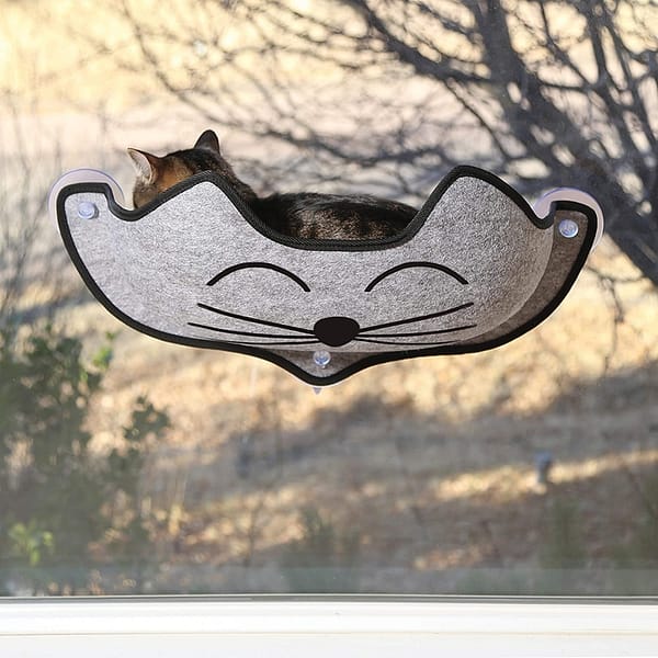 K&H Pet Products EZ Mount Window Bed Kitty Sill - Mounts to Virtually Any Glass Window or Door