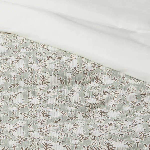Queen 8pc Richland Floral Comforter Set Green - Threshold™ - Image 5