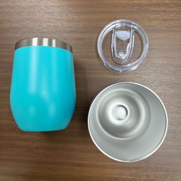 12 oz Solid Color Tumblers with Lid - Image 5