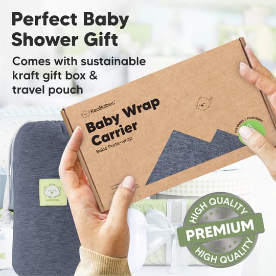 Baby Wrap Carrier (Mystic Gray) - Image 4
